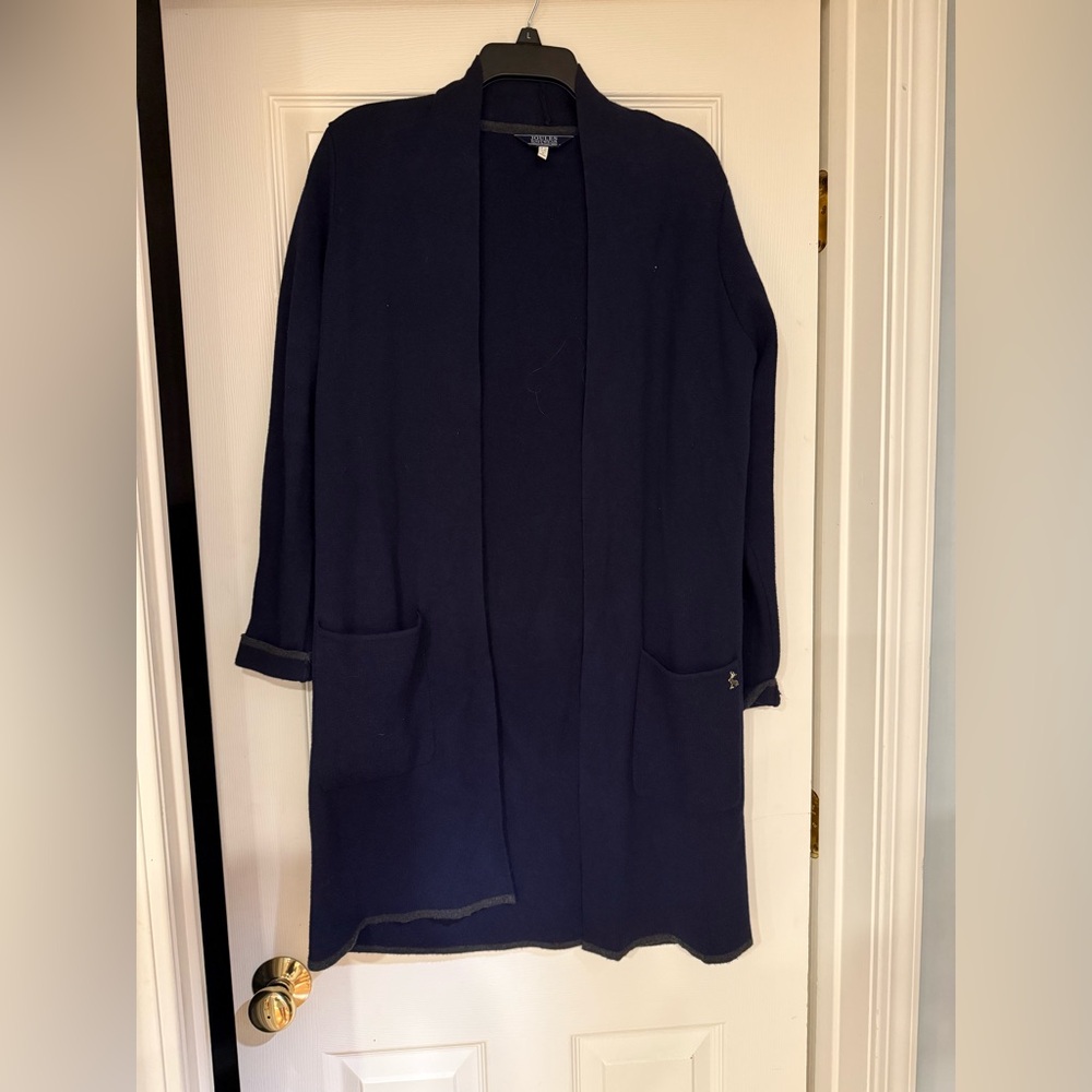 Joules Knitwear Women’s Long Open Cardigan in size 8